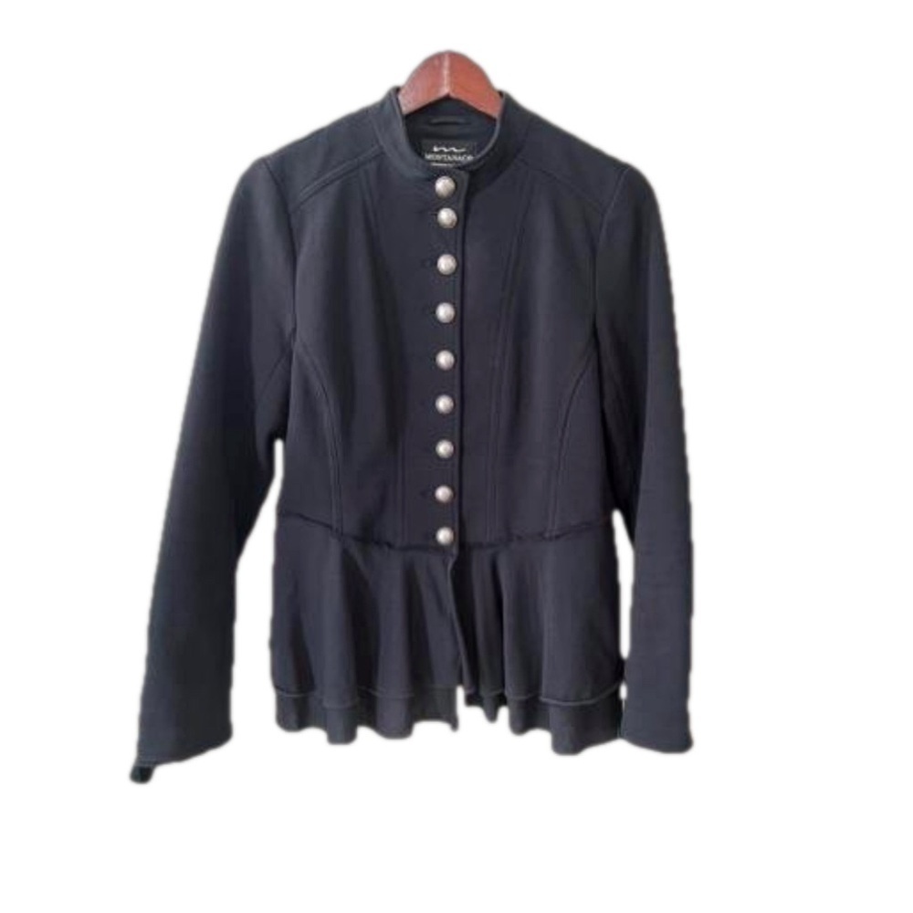 CO NWOT Montanaco ( Montana Clothing Company) Black Fashion Jacket Size M Women